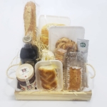 Cesta Pães e Geleia Luxo