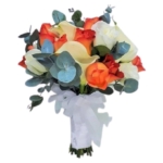 Buquê de Noiva com Calla Rosas e Eucaflor