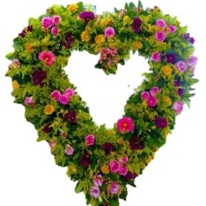 Coroa de Flores Coração