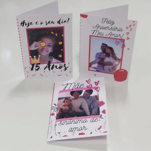 Cartão Personalizado Com Foto