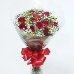 Buquê de Rosas na Jarra de Vidro