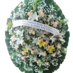 Coroa de Flores com Lírios