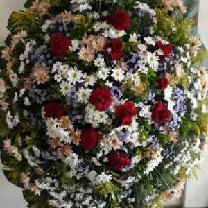 Coroa de Flores Média