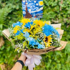 Buquê de Girassóis Van Gogh