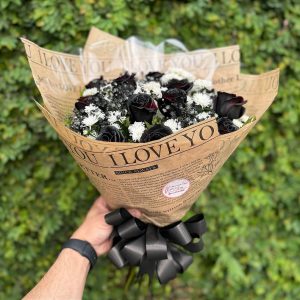 Buquê de Rosas Negras