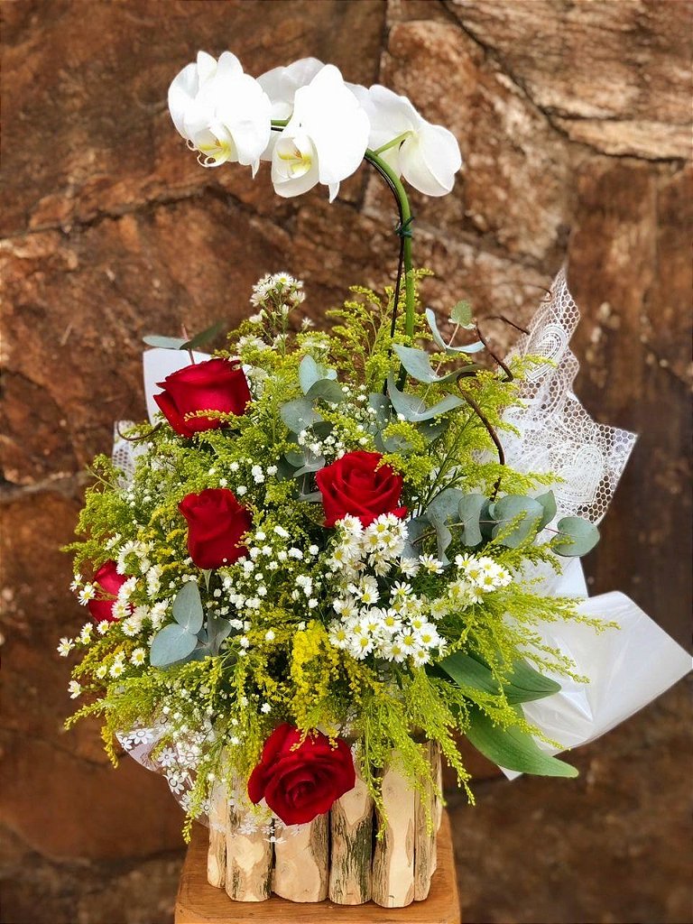 Vaso de Orquídea para Presente