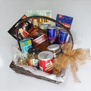 Cesta de Whisky Red Label